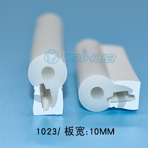 1023側(cè)面發(fā)光霓虹燈雙色硅膠套管板寬10mm